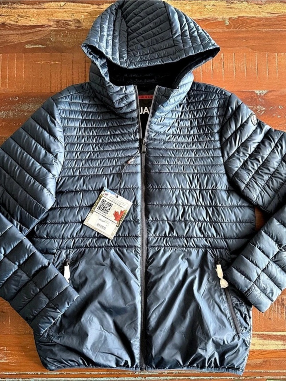Pajar Eriksson Lightweight Active Packable Puffer Jacket Navy Blue Small